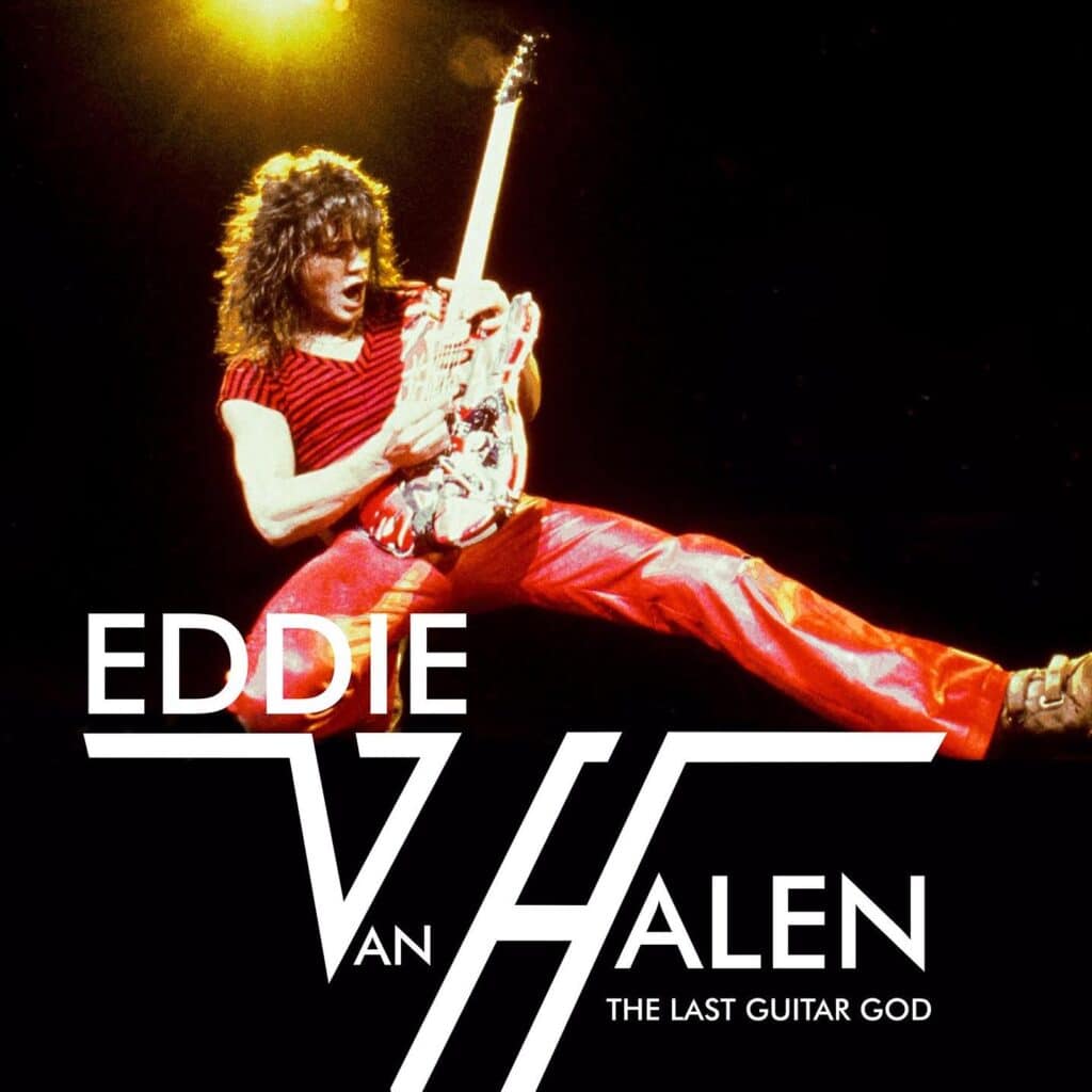 rocknpopmuseum Eddie Van Halen Ausstellungsplakat (Ausschnitt)